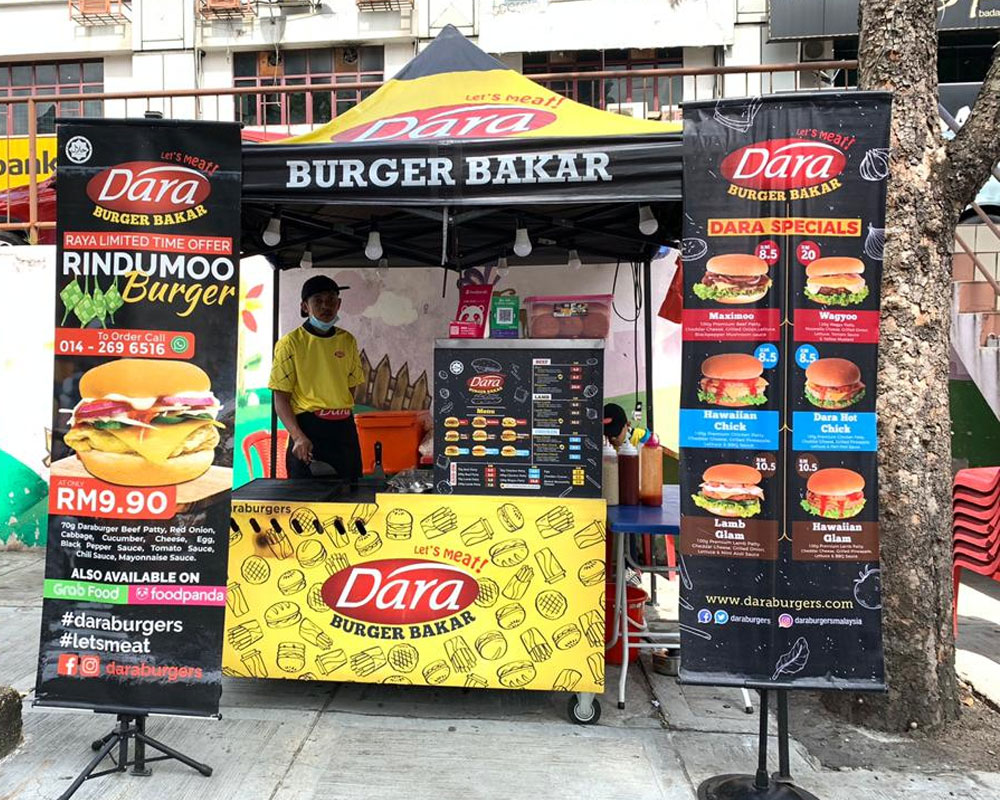 Kiosk: Dara Burger Bakar- Hartamas 