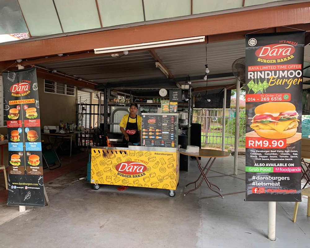 Kiosk: Dara Burger Bakar - UM Kafe Ibnu Sina